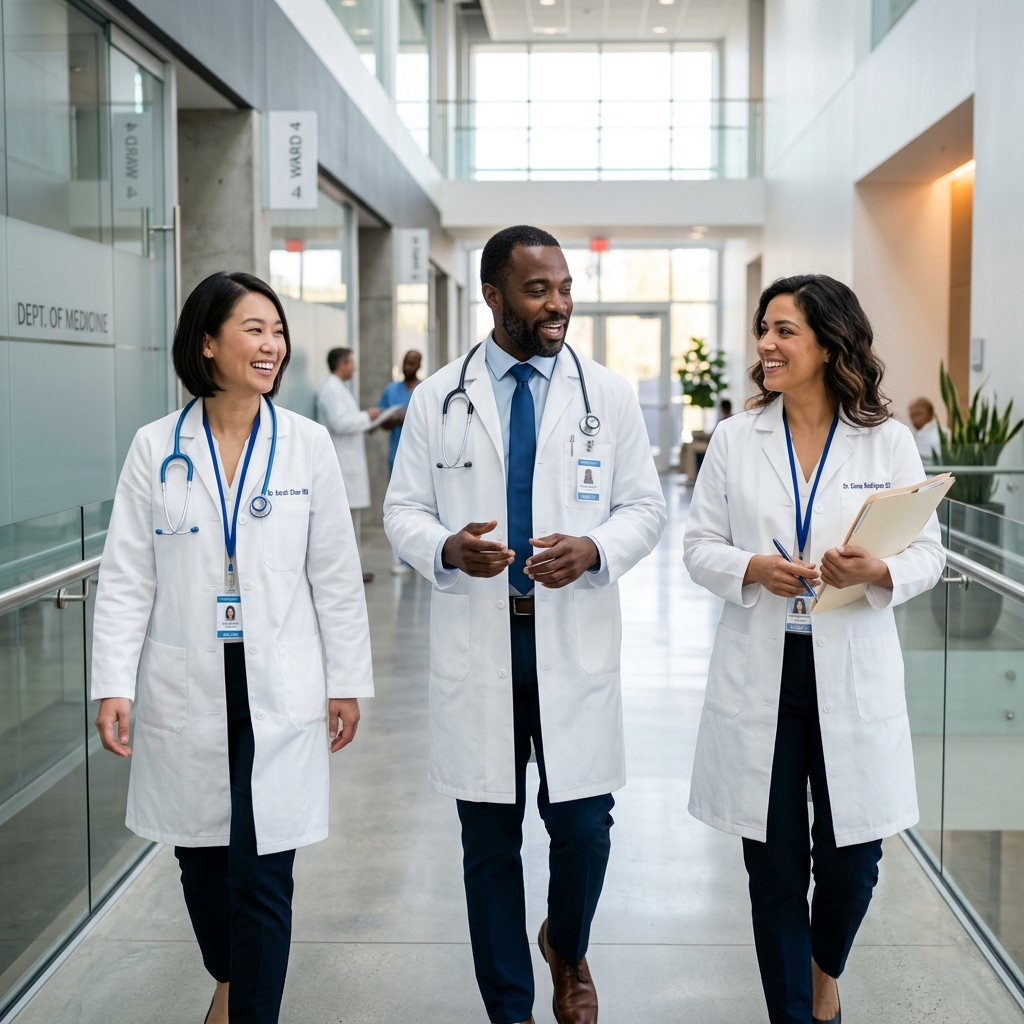 L'équipe médicale de l'Hôpital Numidia